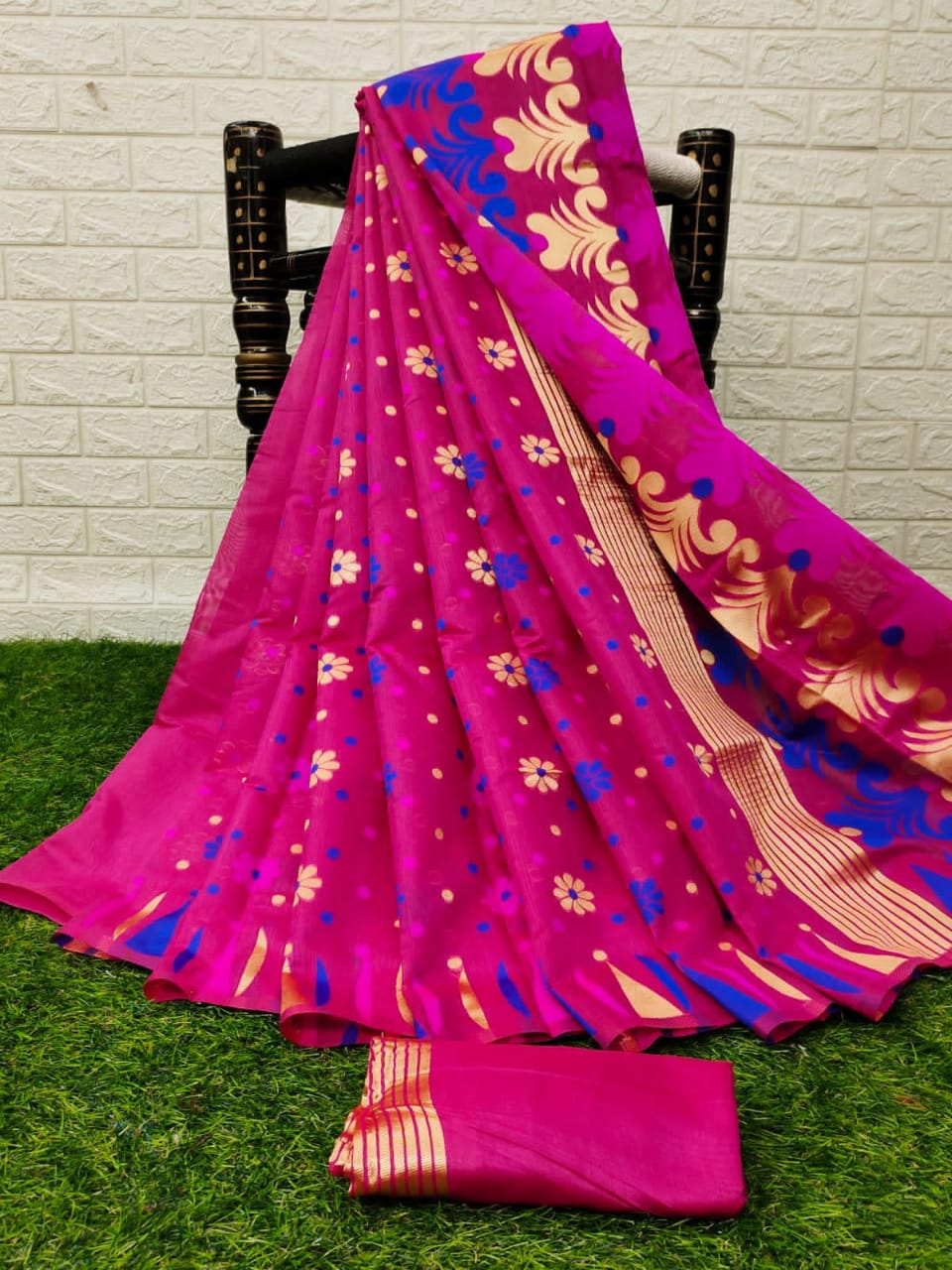 Dhakai Silk By Gc Soft Dhakai Jamdani Saree Catalog 